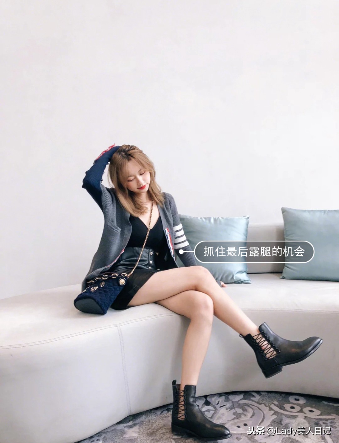 切尔西短靴测评显腿瘦,切尔西靴短靴搭配直筒裤