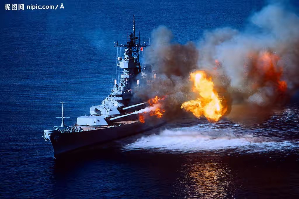军舰防空炮射击原理,军舰火炮有什么用