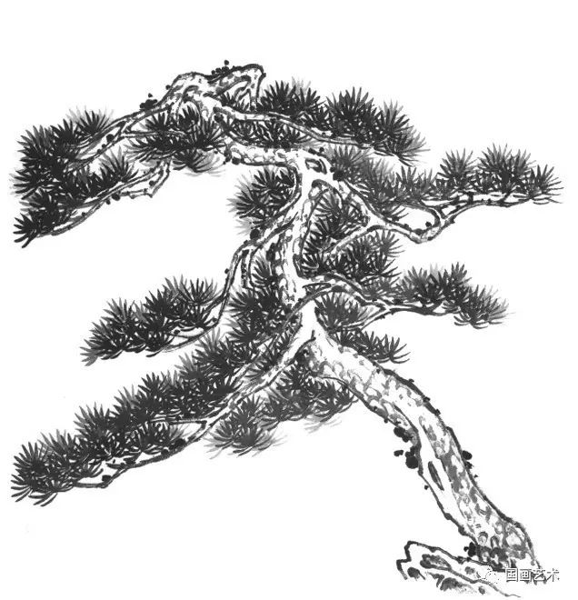 山水画基础技法山石教材,宋元国画山水画基础技法详解