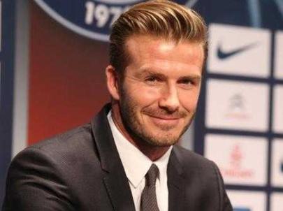 贝克汉姆快秃了,从年轻到现在的贝克汉姆