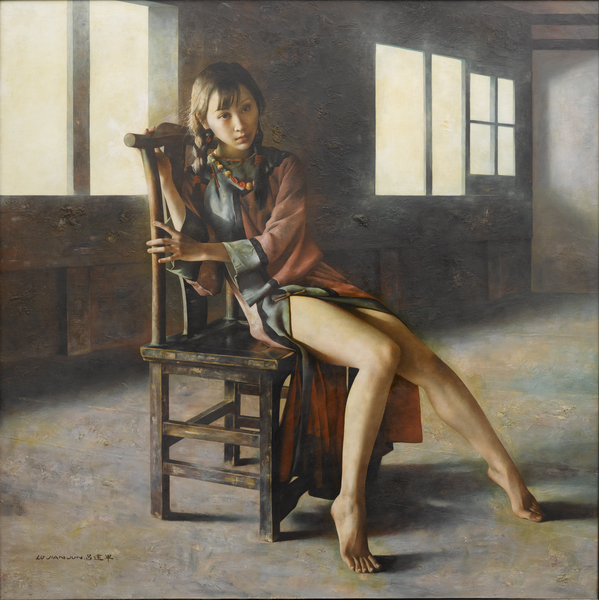 艺术名家郭北平油画肖像作品欣赏,当代名家油画图片大全