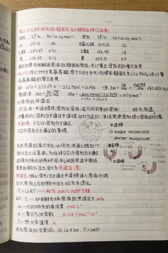 状元手写笔记好还是学霸笔记好,十大经典名校学霸笔记