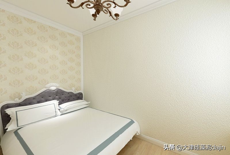 清荷园装修效果图,大津硅藻泥清菡系列