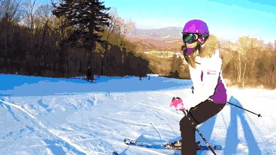 滑雪爱好者齐聚长白山玩转冰雪季,滑雪高手聚集地