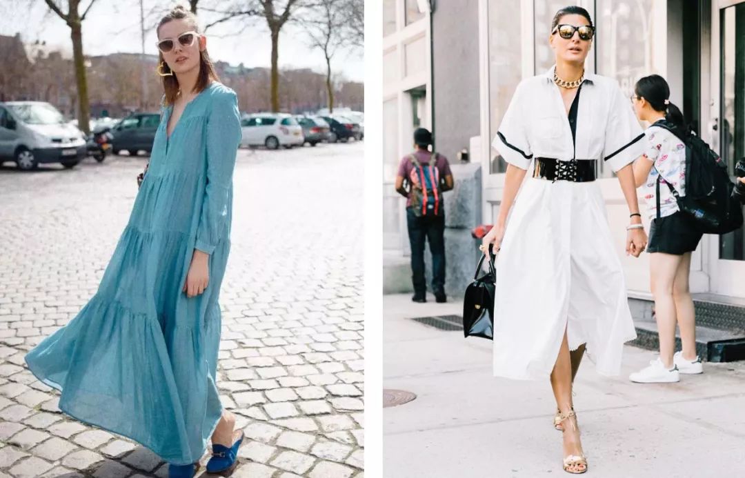 175130微胖女生连衣裙,爱朴微胖显瘦连衣裙