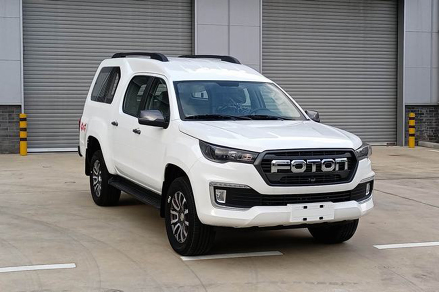 北汽福田全新大皮卡实车曝光,北汽福田皮卡车多少钱