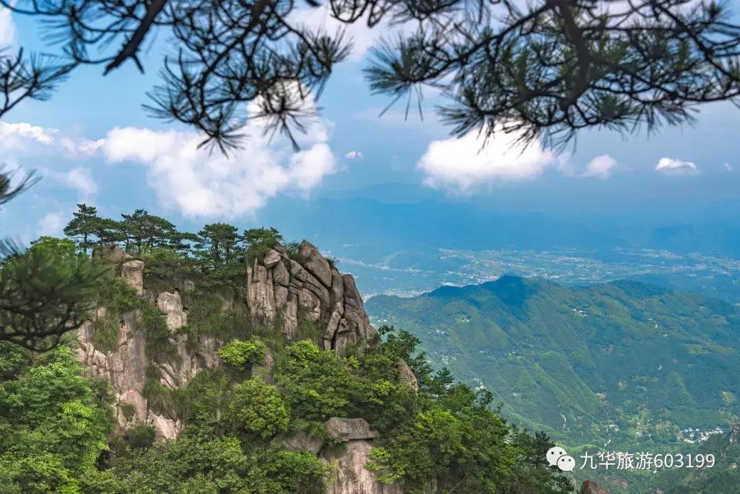 合肥一日游九华山,合肥人免费游九华山的自拍