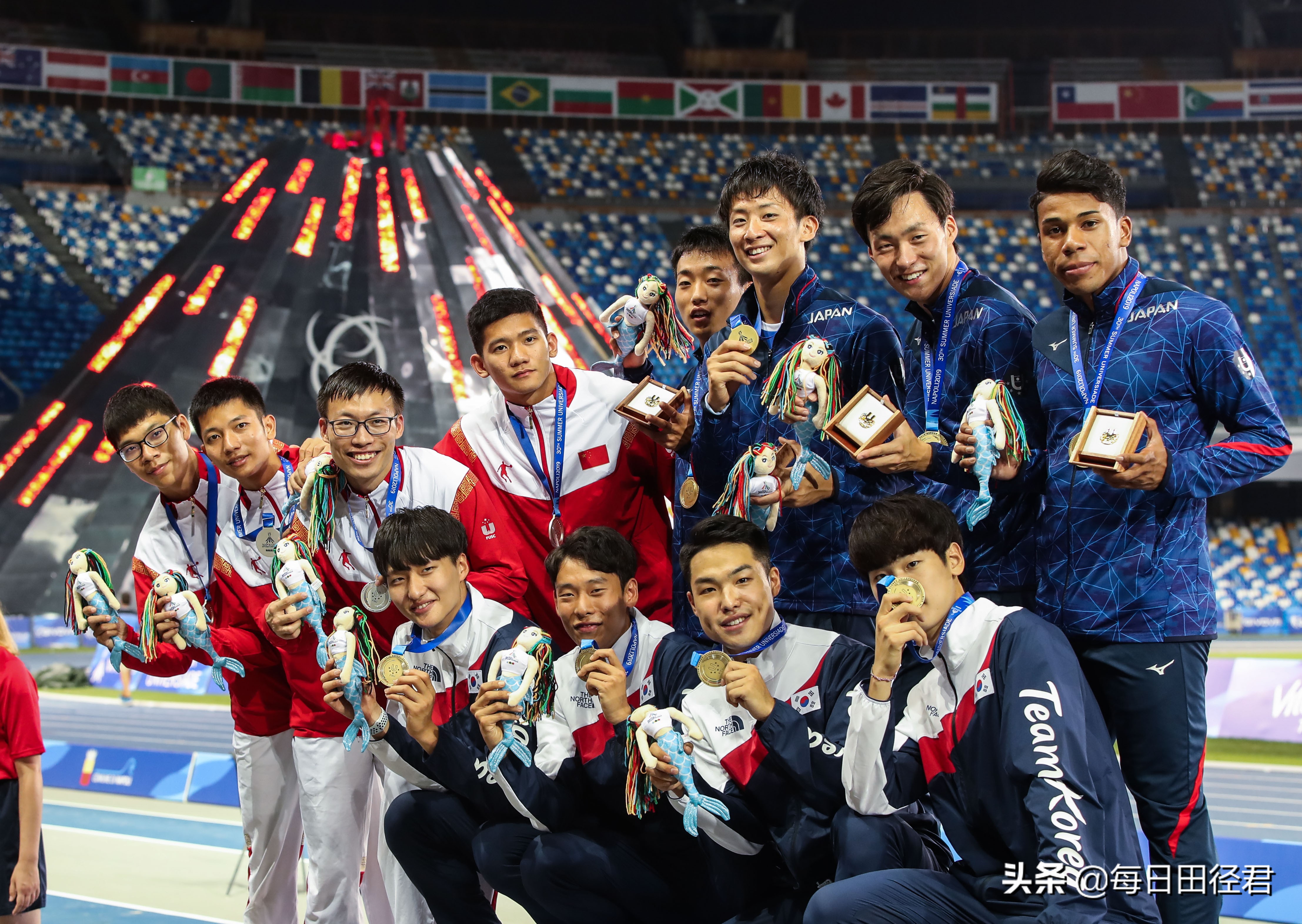 韩国20岁以下100米短跑冠军,谢震业百米飞人大战第8名完赛