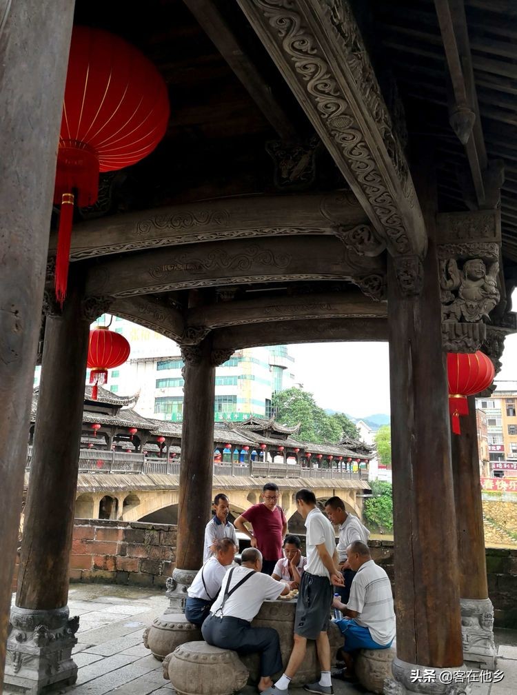 长汀县古街印象土特产,长汀古城异域风情