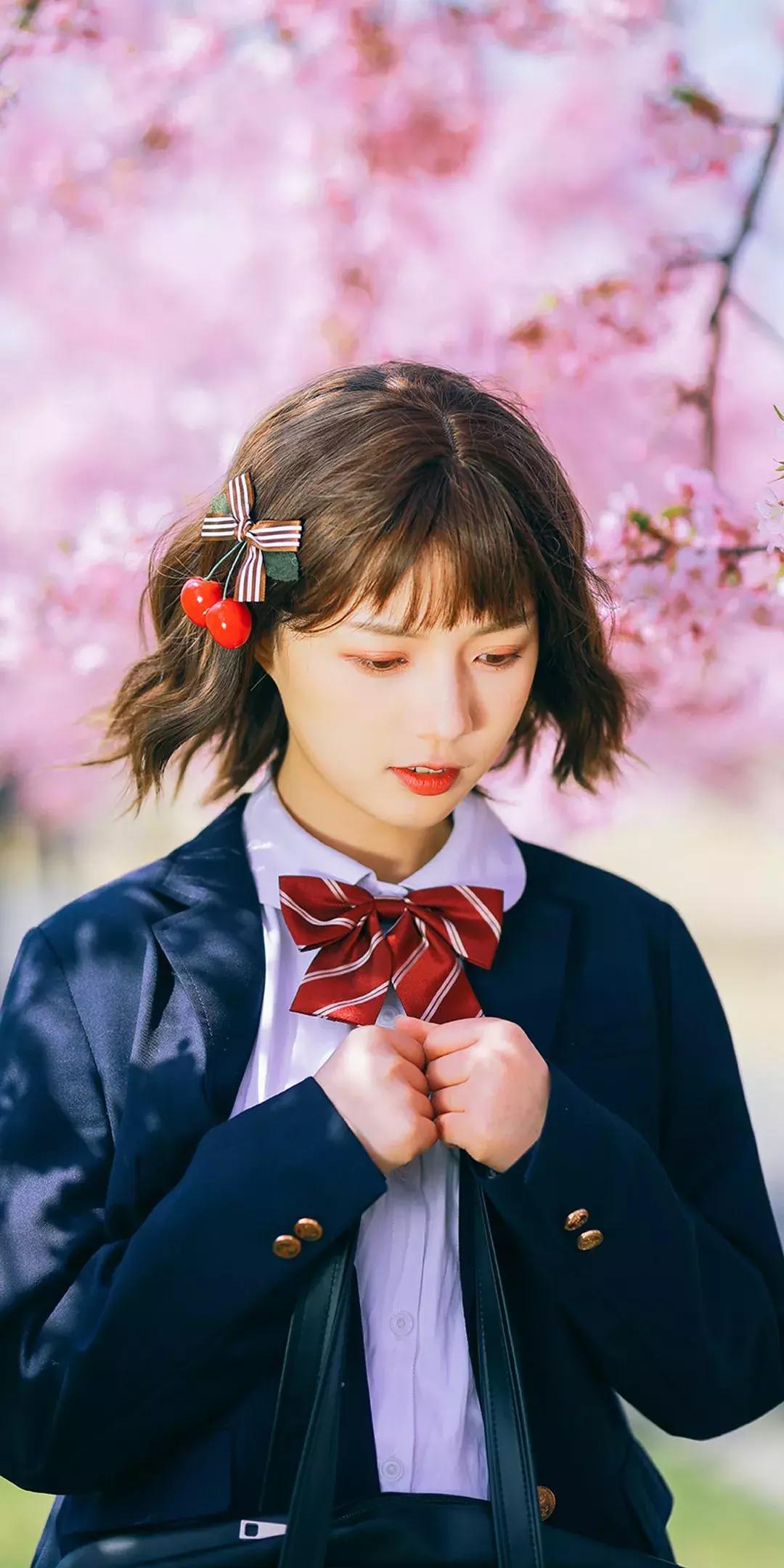 多人黑色jk制服照片壁纸,jk制服女生壁纸高清