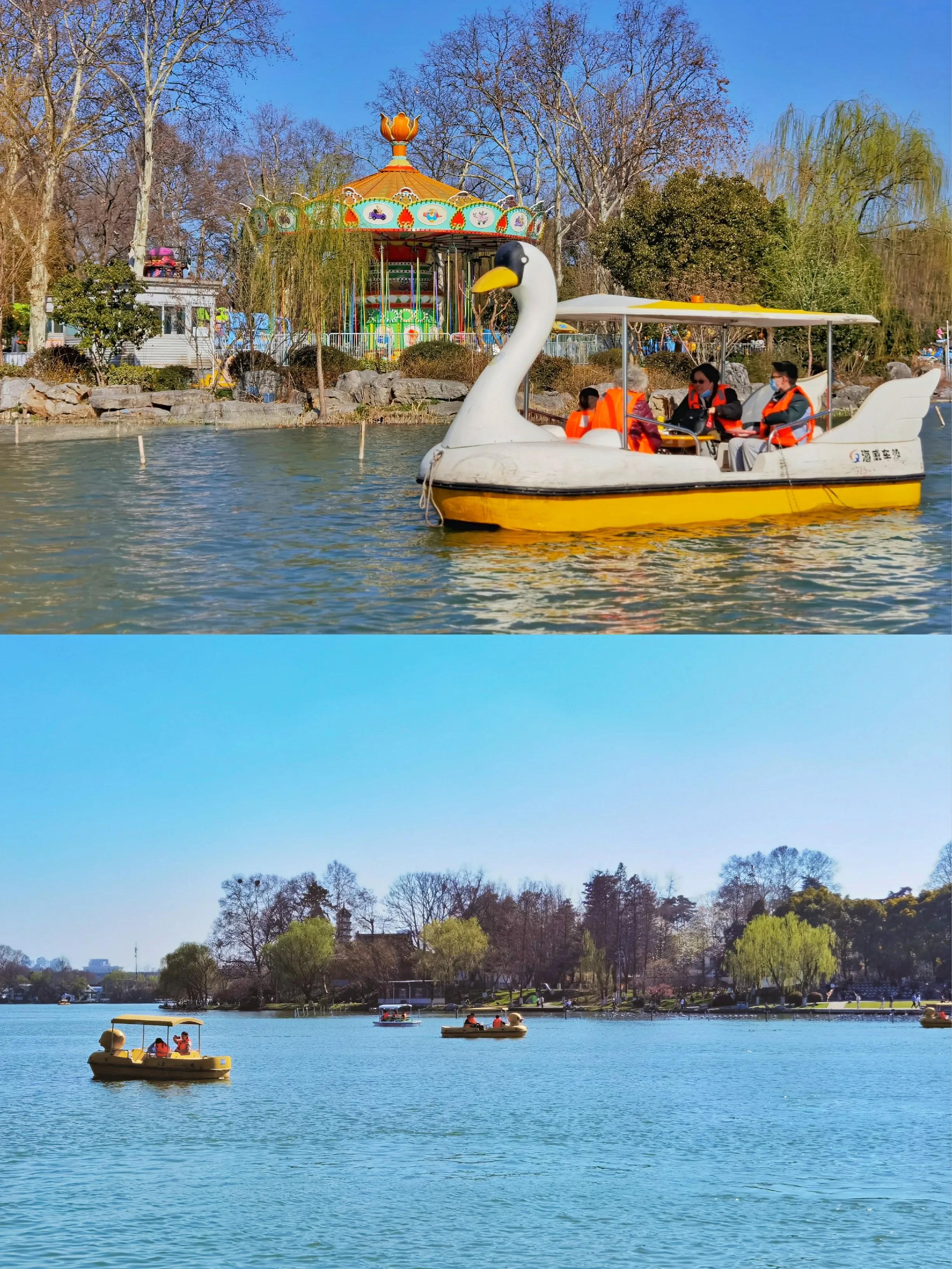 没有人可以拒绝冬天的大理,玄武湖的春天太美了