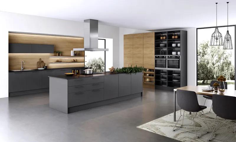 3平卫生间墙砖和地砖怎么配色,深灰色地砖白色墙砖橱柜如何配色