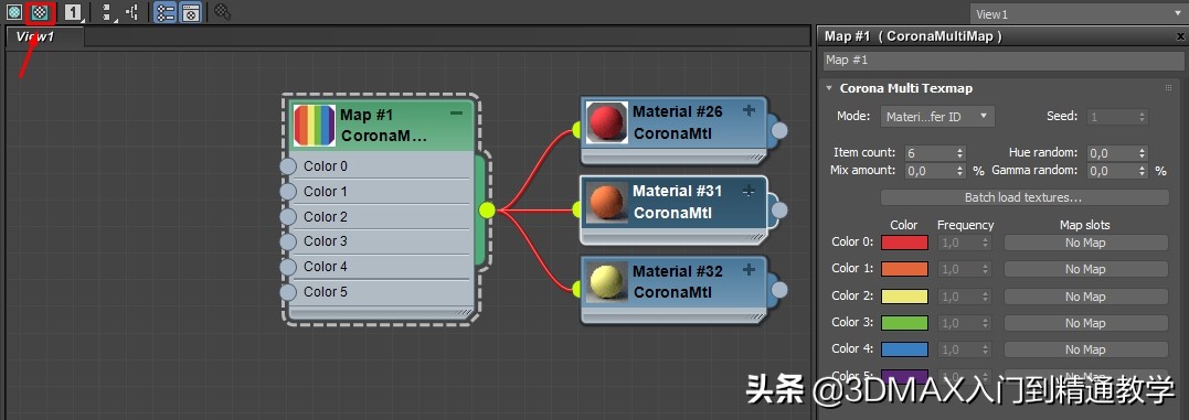 3Dmax，Corona教程，MultiMap随机纹理贴图在实际中的应用