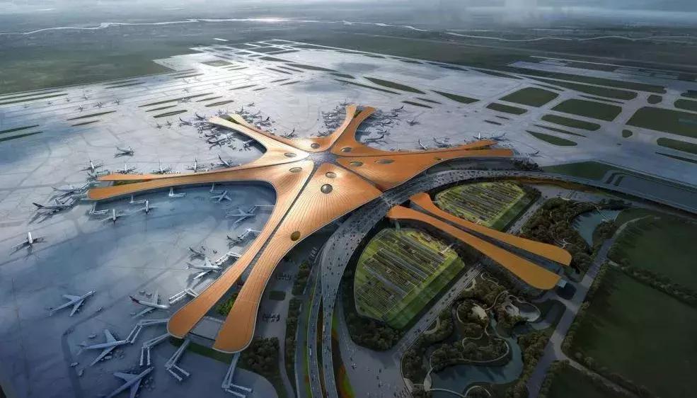 新七大世界奇迹北京大兴机场,超级工程建设震撼视频