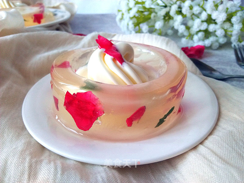 果冻香草冰淇淋杯,冰淇淋甜品玻璃杯