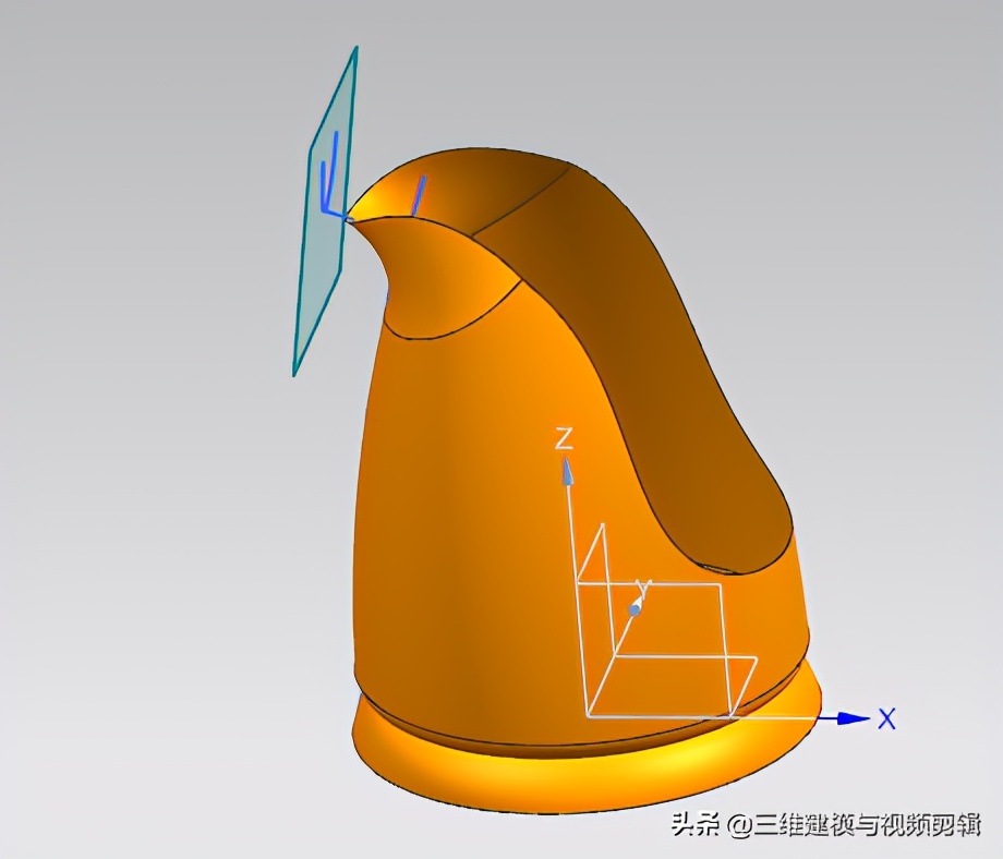 ug12.0咖啡壶实体建模,ug12.0曲面建模实例100例