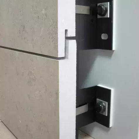 墙面石材干挂镜面处理,干挂石材墙面沉降缝的施工方法