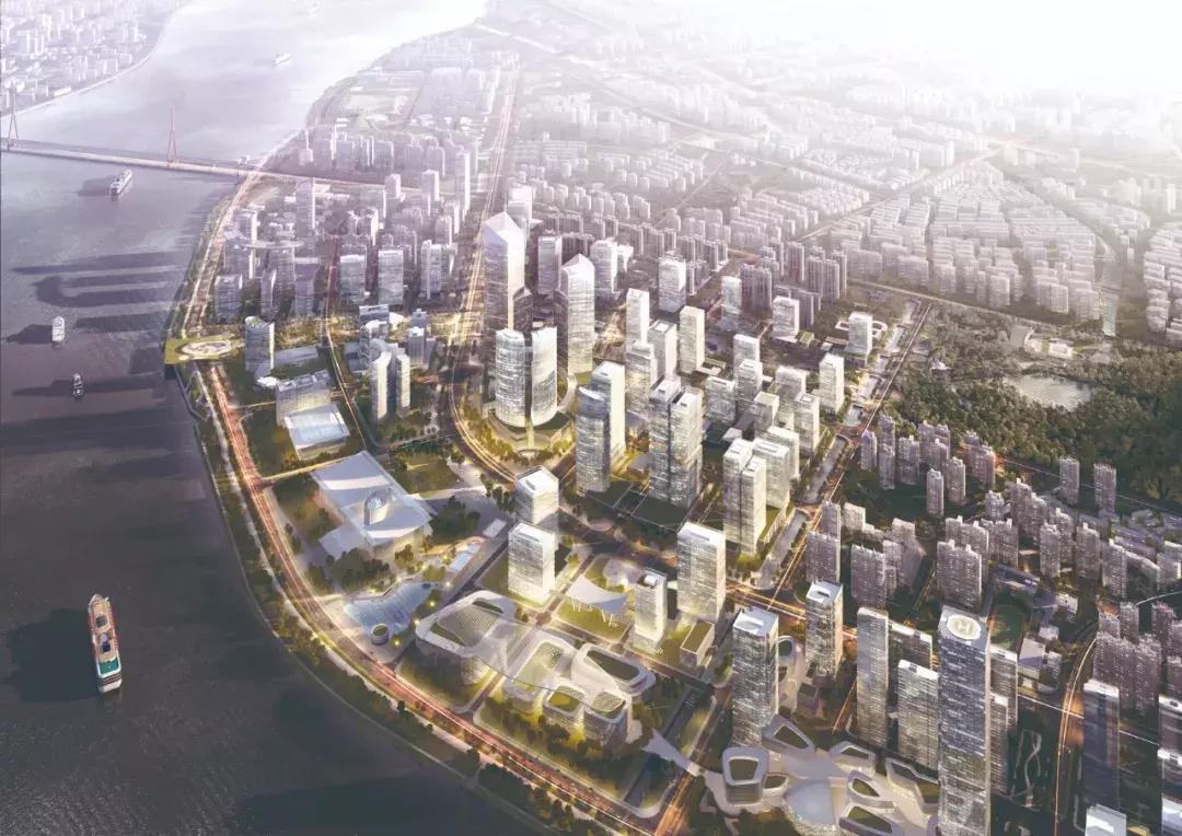 温州滨江商务区桃花岛板块规划,2021年温州滨江商务区