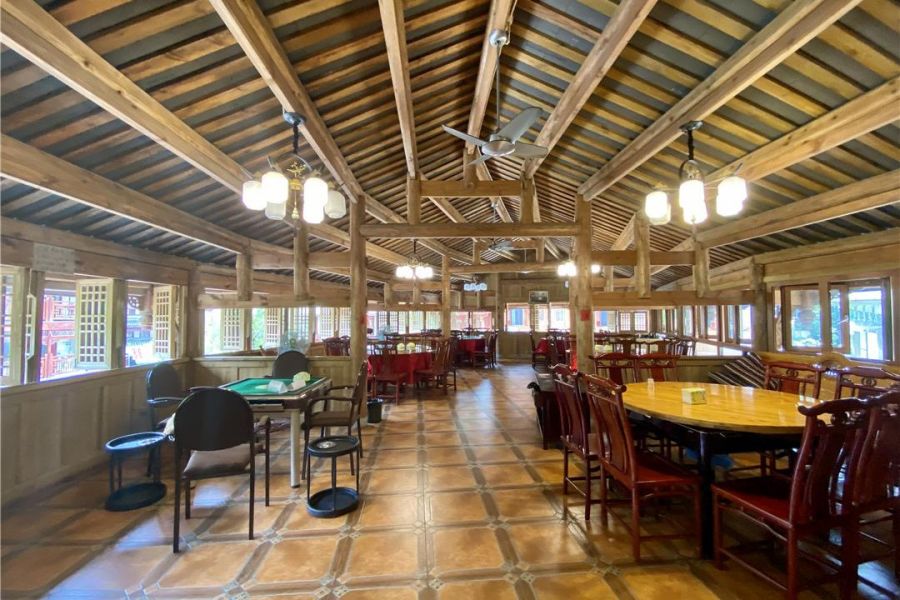 四川都江堰徽派别墅,都江堰精致酒店