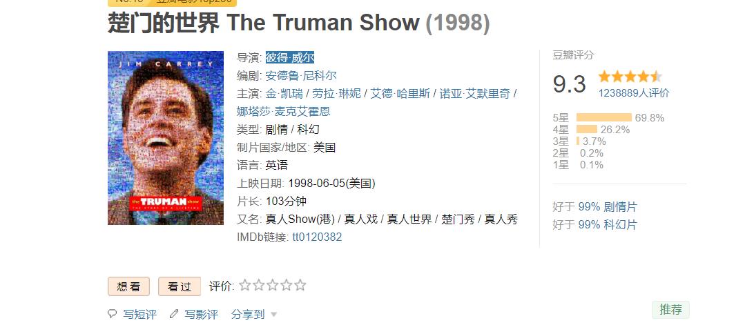 诺兰巅峰之作真正的科幻大片,诺兰电影十大神作评分