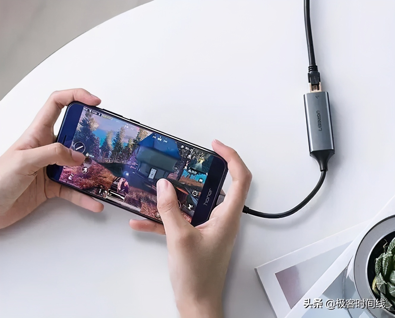 比WIFI网速还稳定，笔记本电脑有线网卡观影更流畅