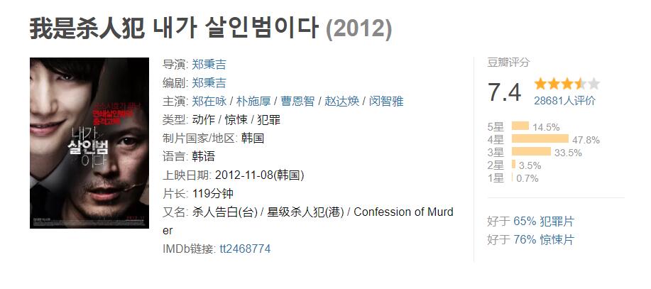 10部超刺激的韩国犯罪题材电影,十大必看韩国犯罪电影推荐