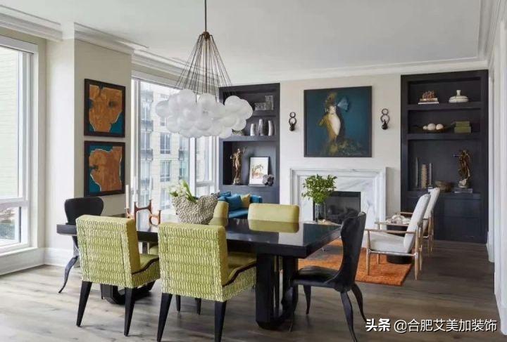 合肥景尚名郡125平米现代简约风，简洁精致的效果，让人百看不厌