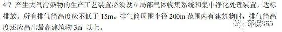 废气处理烟囱高度,废气塔烟囱取样口高度标准