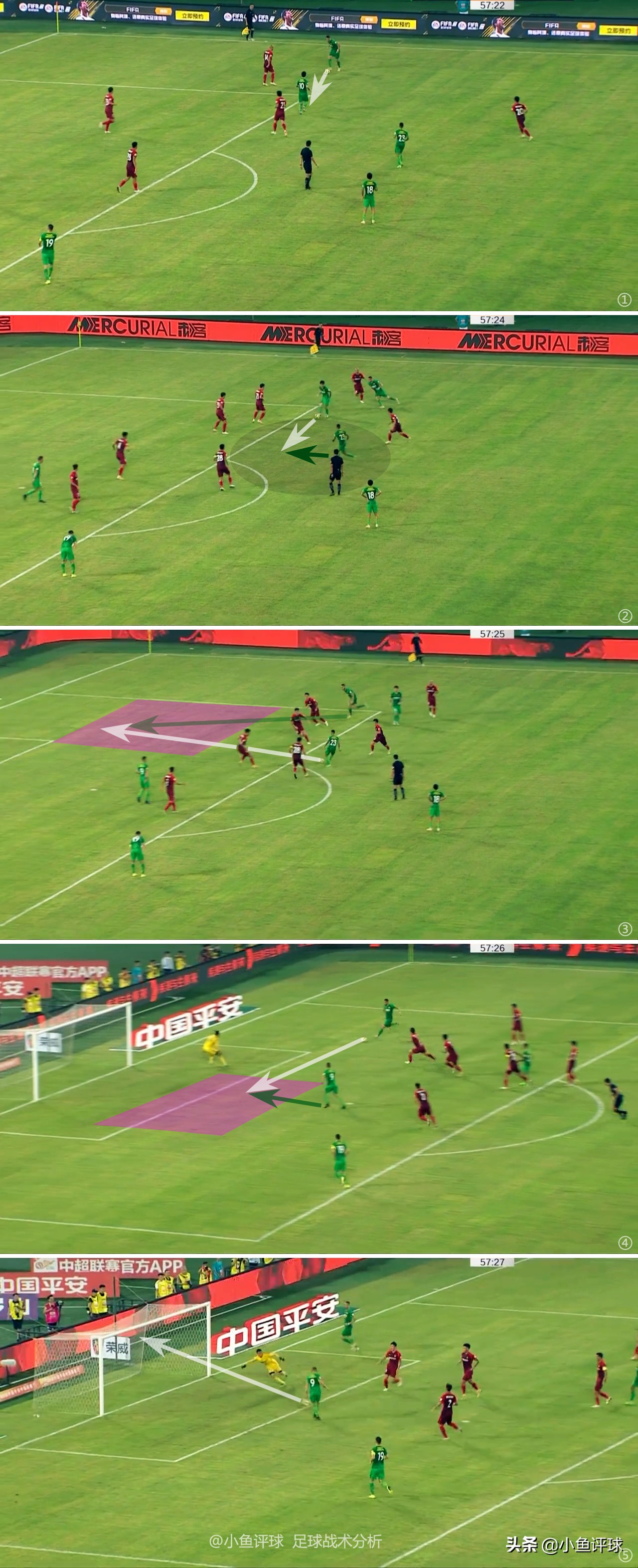 国安经典配合,国安赛季十大精彩进球