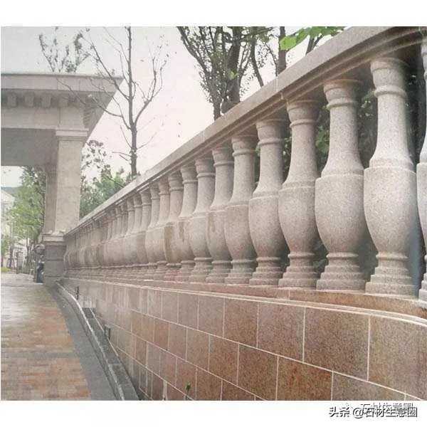 别墅大理石栏杆款式大全,别墅阳台栏杆温州石材