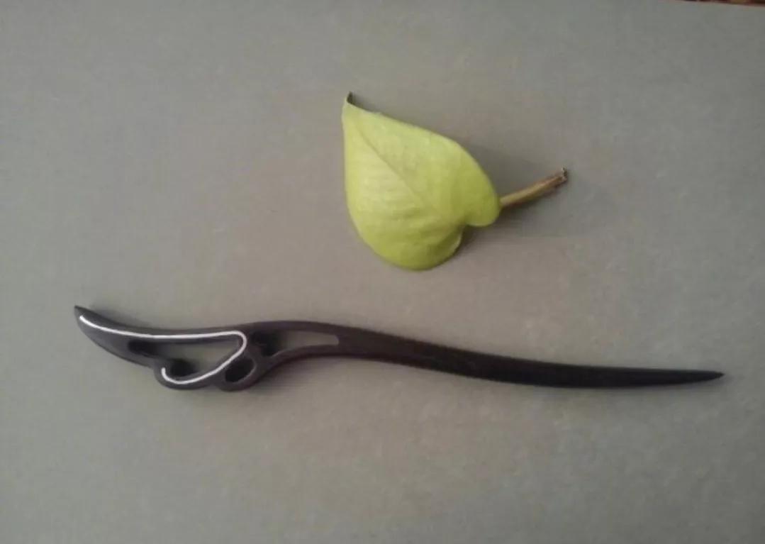 怎么自制骨簪,牛骨发簪制作