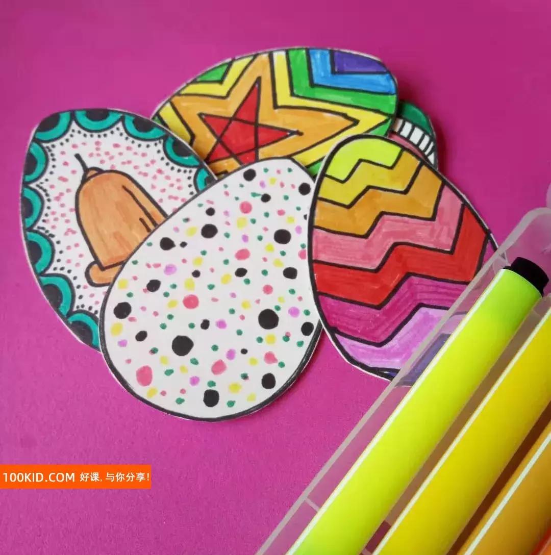 怎样画母鸡下蛋,儿童画画母鸡下蛋创意绘画