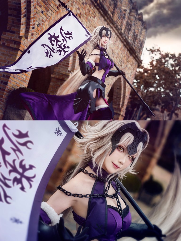 这是你的“老婆”？日本妹子COS黑贞新条莤及2B小姐姐，真是大赞