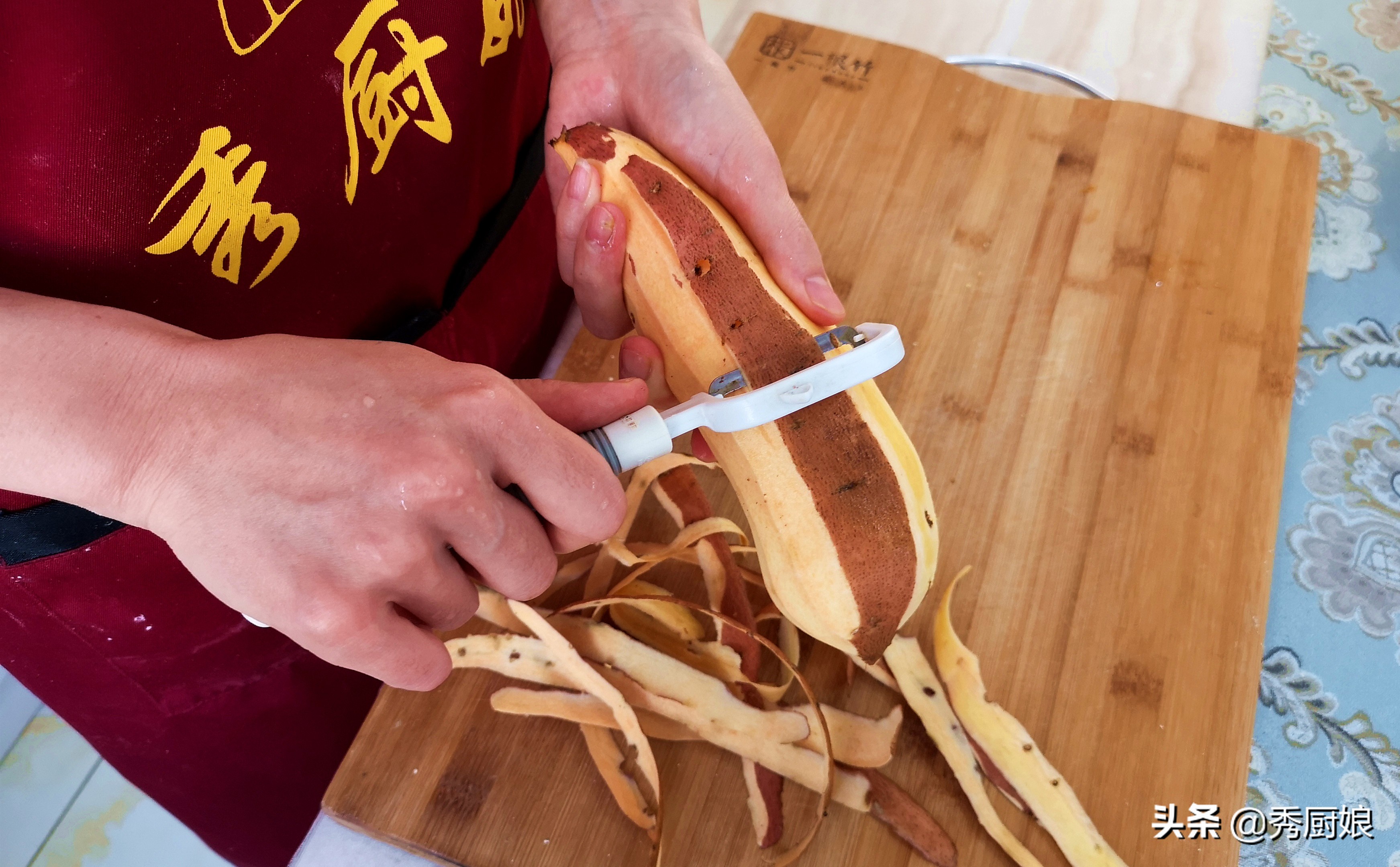 紫红薯的简单做法给3-4岁宝宝吃,红薯面粉怎么煮给娃吃