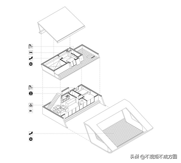住宅轴测图画法,60平方十大最佳户型图
