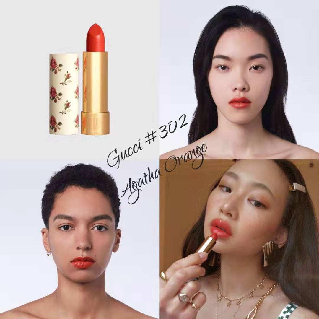gucci口红有哪些系列,gucci口红看起来比较贵气的色号