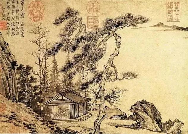 除了吃竹笋，竹筒饭，中国绘画大师们笔下的墨竹也十分有味道