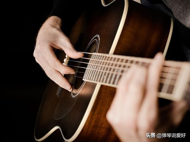 吉他指弹左手手指分配,吉他指弹怎么突飞猛进