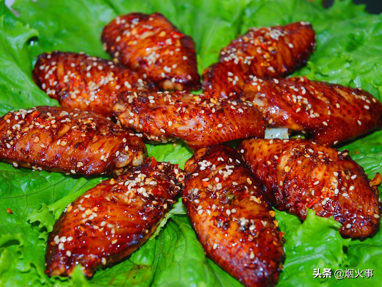 教你做香辣烤翅,怎么用烤箱烤香辣鸡翅