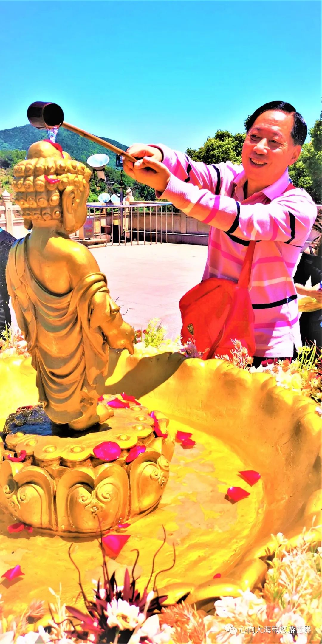 灵山大佛拜佛视频,灵山大佛震撼视频