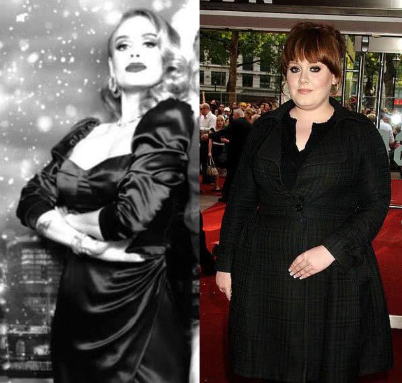 阿黛尔离婚后暴瘦40斤!整容式甩肉变复古俏名媛,美得太高级