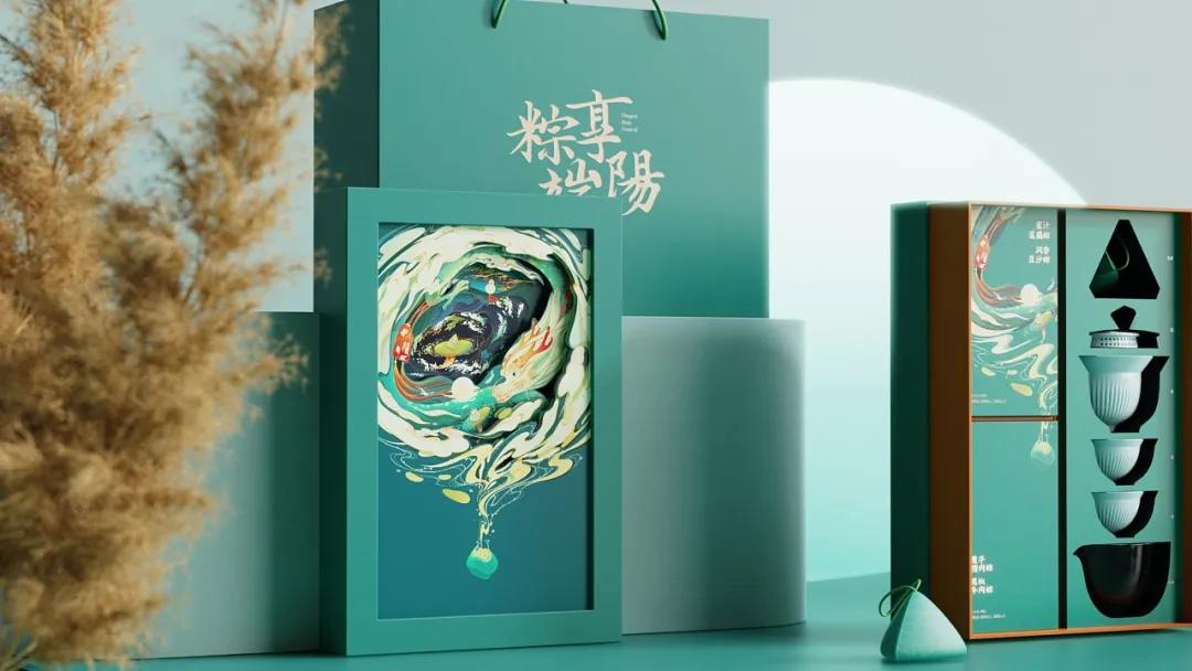 端午礼盒设计很好,端午礼盒包装设计