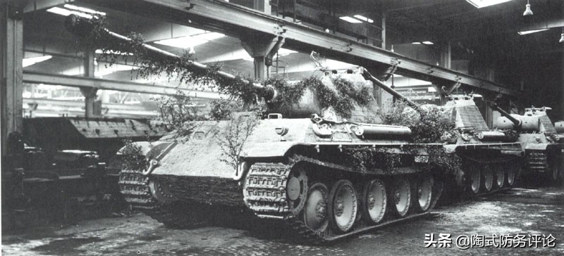 二战黑豹坦克有多高,黑豹坦克是二战中最好的中型坦克