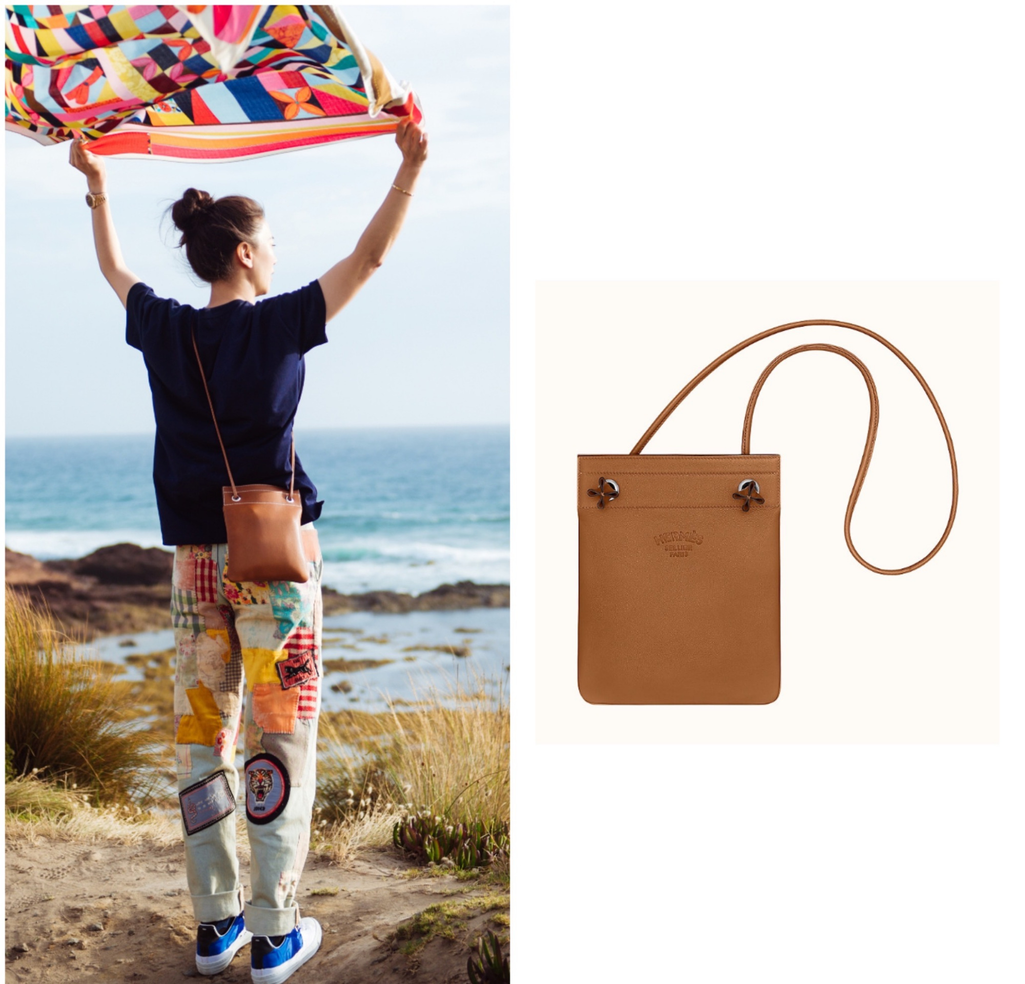 袁咏仪提爱马仕在机场小跑,袁咏仪爱马仕代言