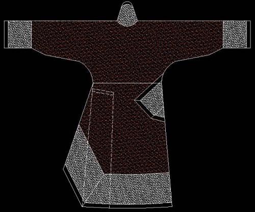 曲裾深衣和直裾深衣款式图,曲裾深衣和直裾深衣有什么区别