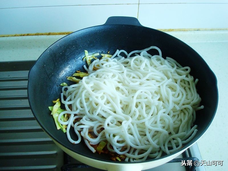 新疆炒米粉怎么炒才好吃又不粘锅,炒米不粘锅