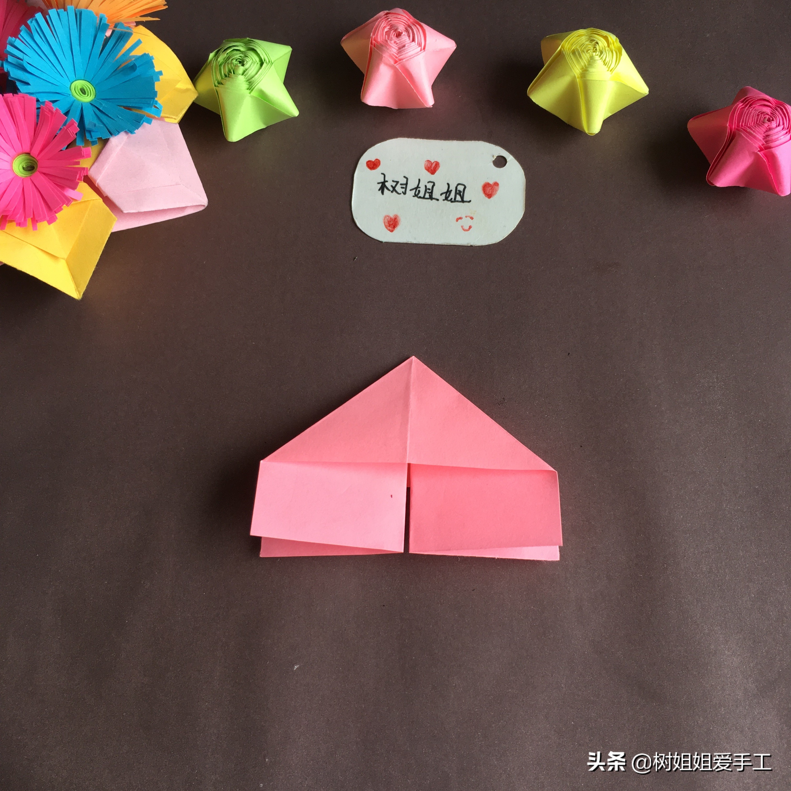 手工折纸蝴蝶书签慢动作,折纸蝴蝶书签步骤