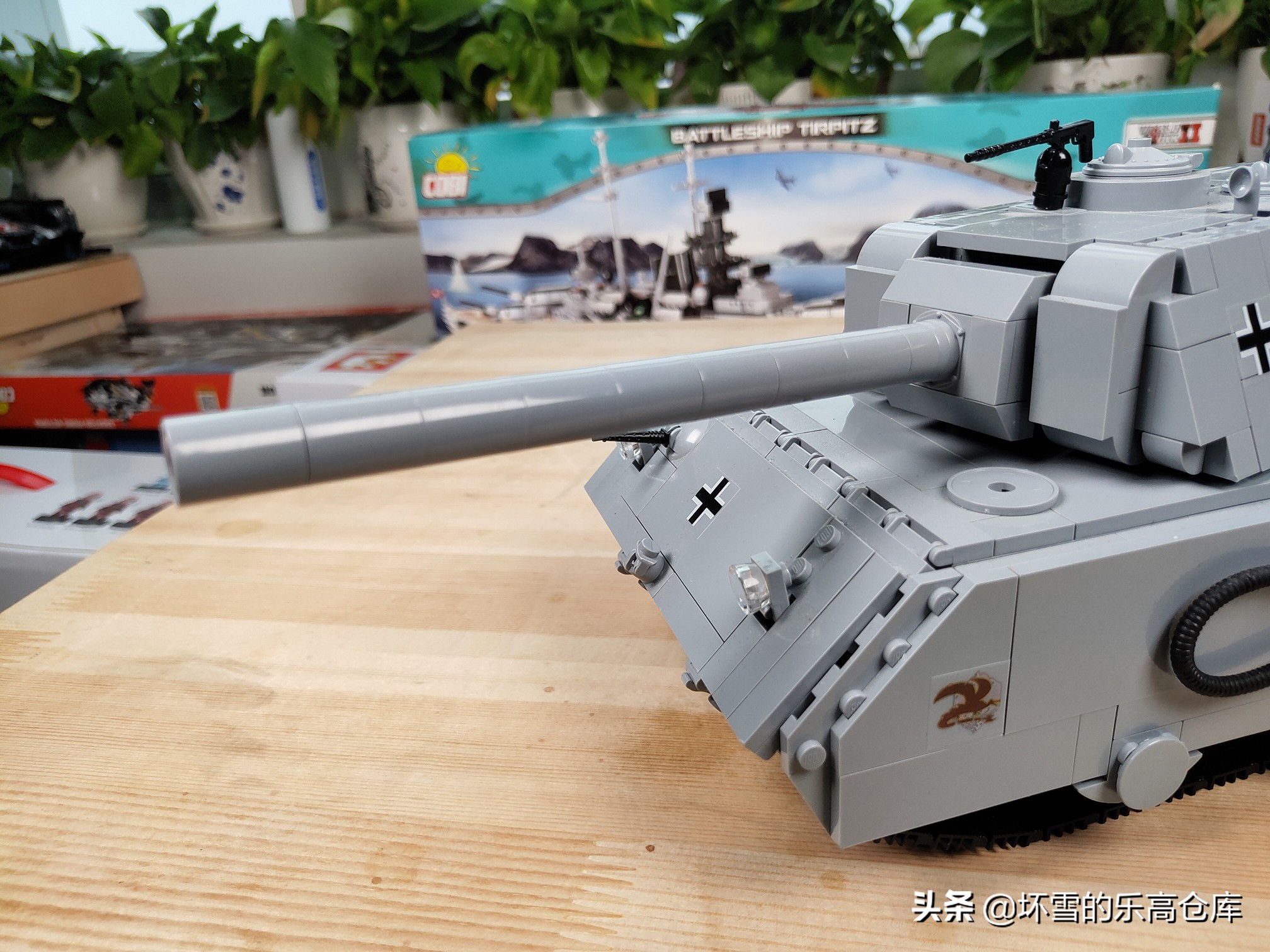 cobi豹式坦克拼装过程,cobi积木德国坦克进化史