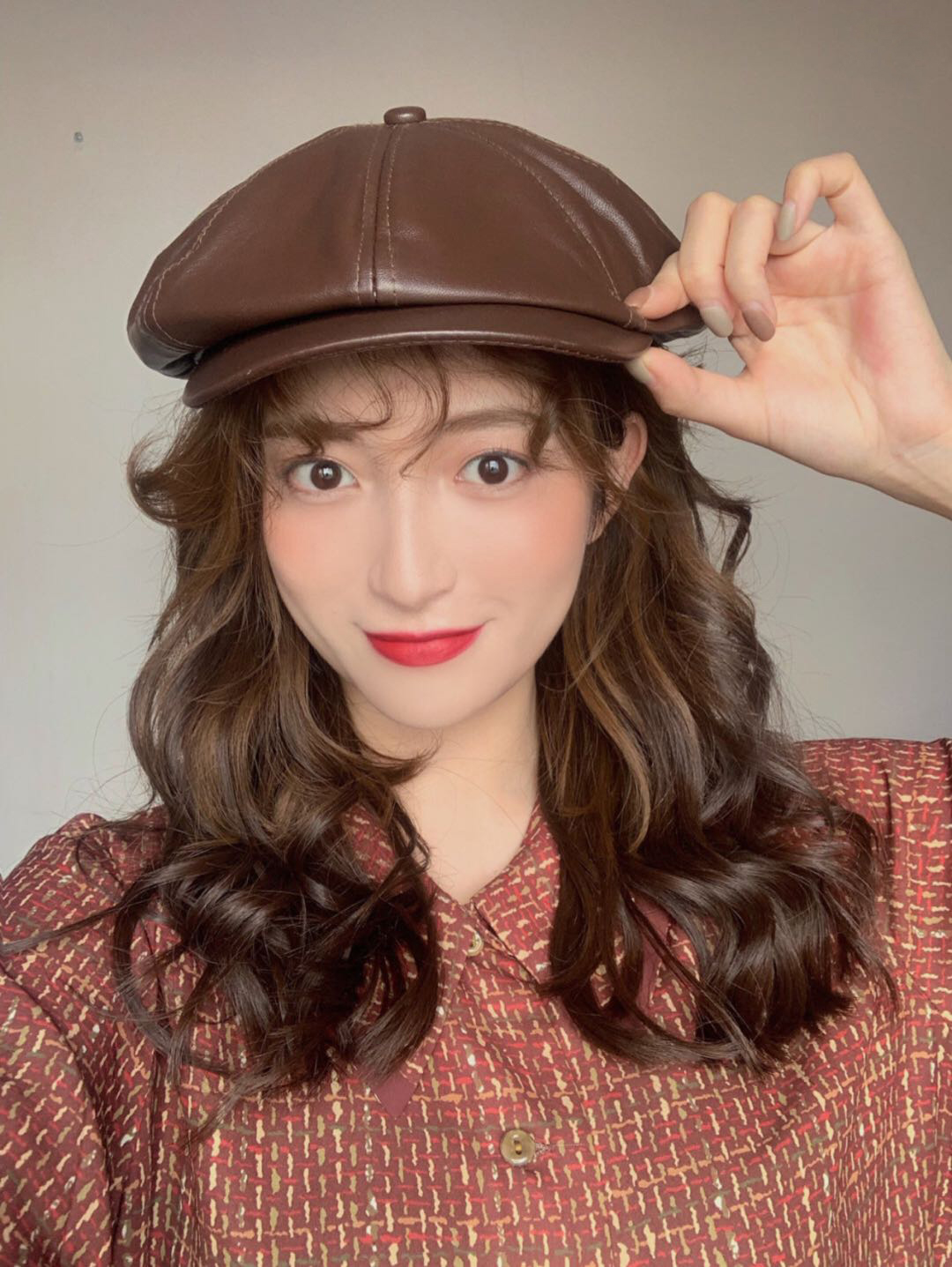 秋冬百搭超级好看贝雷帽,高级感穿搭冬季贝雷帽