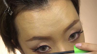 单眼皮狐狸眼妆画法日常,单眼皮大眼妆的画法步骤